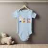 Wie jou Pappie Baby Grower Short Sleeve