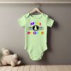 Mini Pooper Baby Grower Short Sleeve