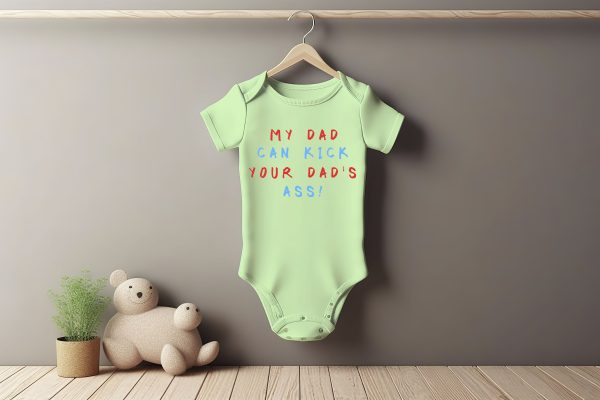 My Dad You Dad Baby Grower Short Sleeve