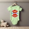 Wet Caution Baby Growers Short Sleeve