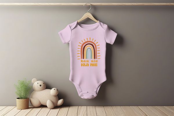 Kan Nie Kla nie Baby Grower Short Sleeve