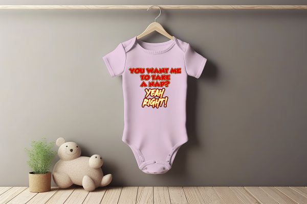 Take A Nap Baby Grower Short Sleeve