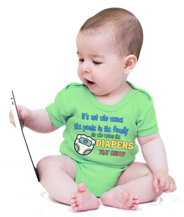 Who Wears Diapers Grower Short Sleeves