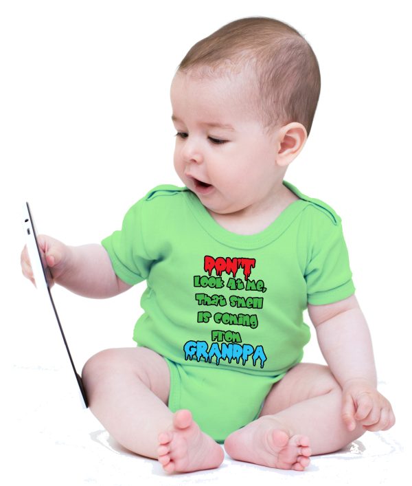 Grandpa Baby Grower Short Sleeve