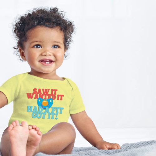 Saw It Got It  Baby Grower Short Sleeve