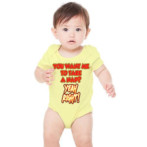 Take A Nap Baby Grower Short Sleeve