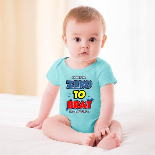 zero to brat Zero To Brat Baby Grower Short Sleeve