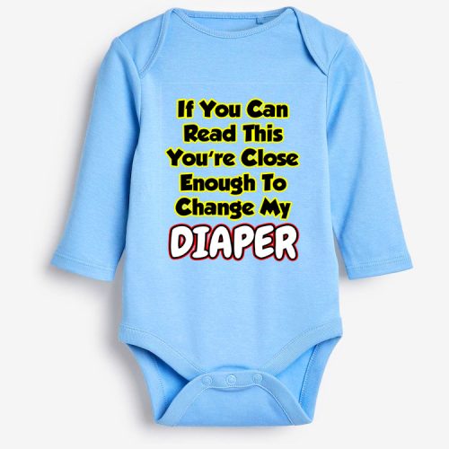 Change My Diaper Grower Long Sleeve