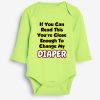 Change My Diaper Grower Long Sleeve