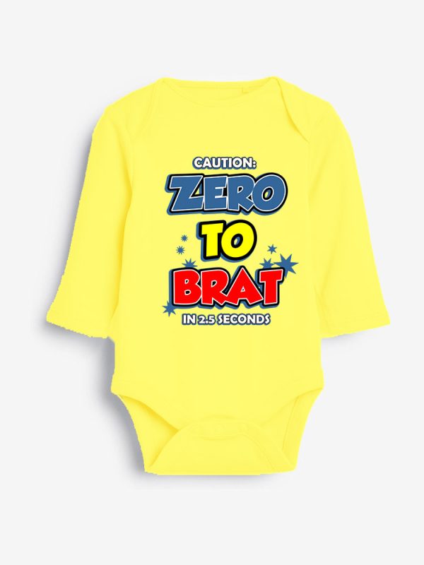 Zero To Brat Grower Long Sleeve